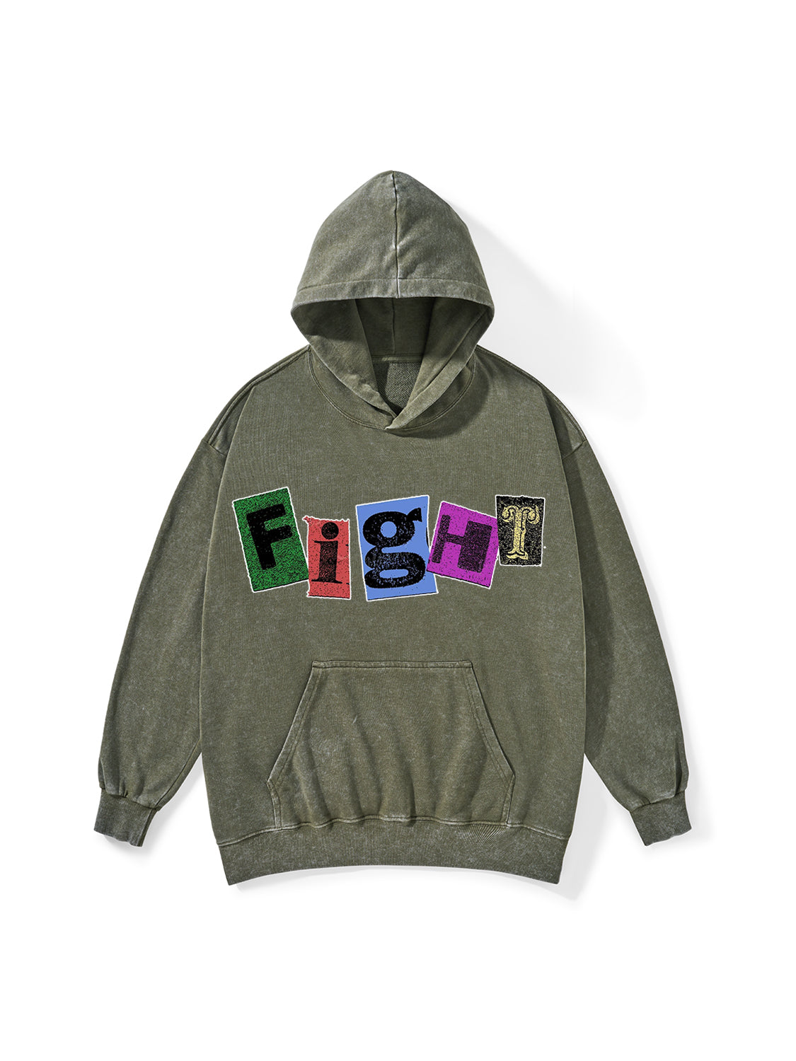 HIGHT WASHED HOODIE