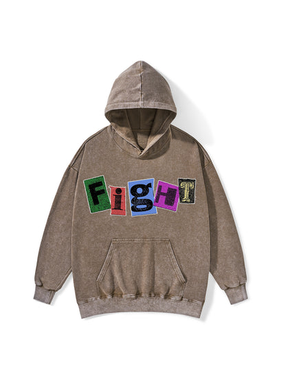 HIGHT WASHED HOODIE