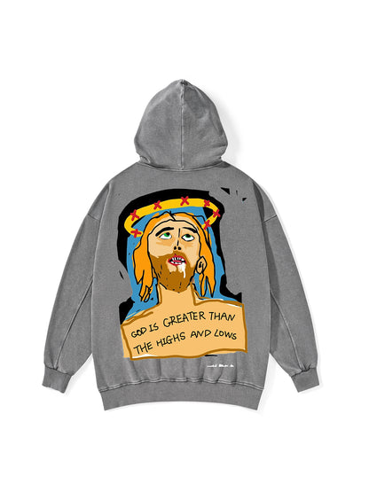 DOG WORLD WASHED HOODIE