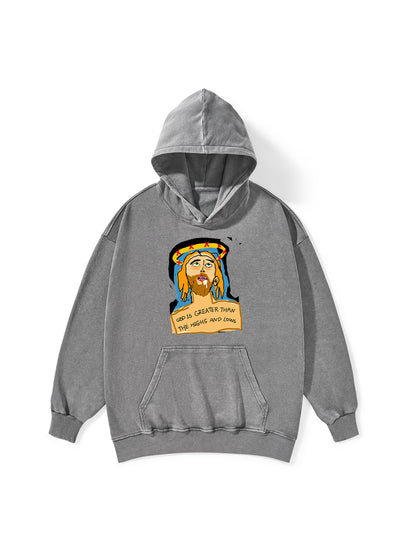 DOG WORLD WASHED HOODIE