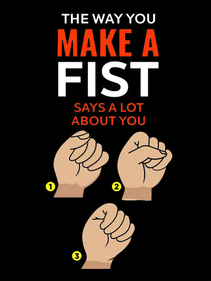 MAKE A FIST WASHED TSHIRT