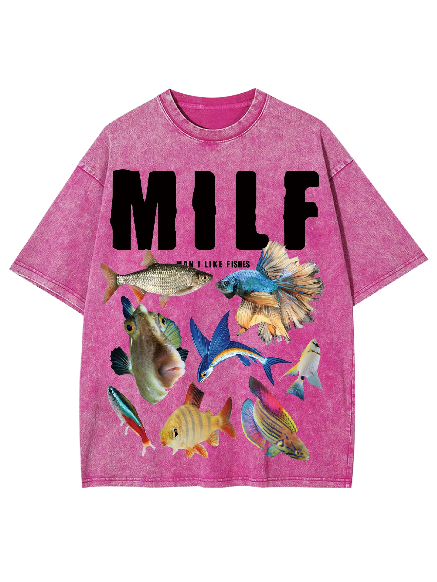 MILF SHIRT WASHED TSHIRT