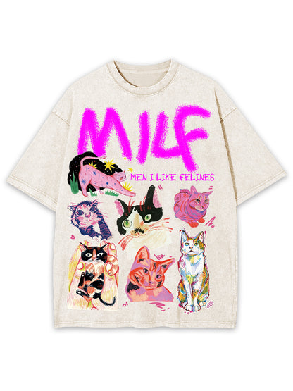 MILF WASHED TSHIRT