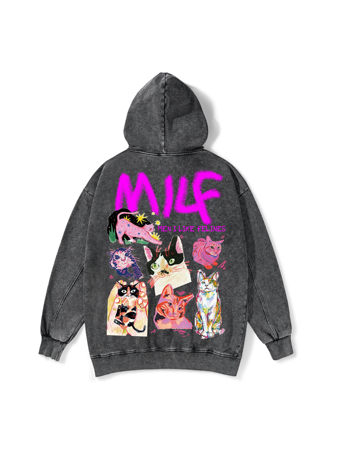 MILF WASHED HOODIE