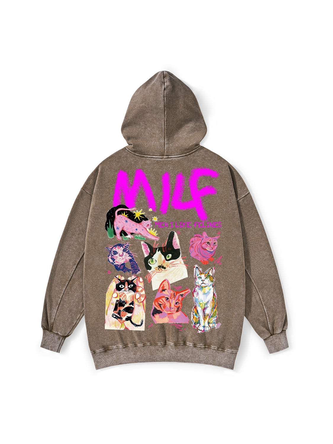 MILF WASHED HOODIE