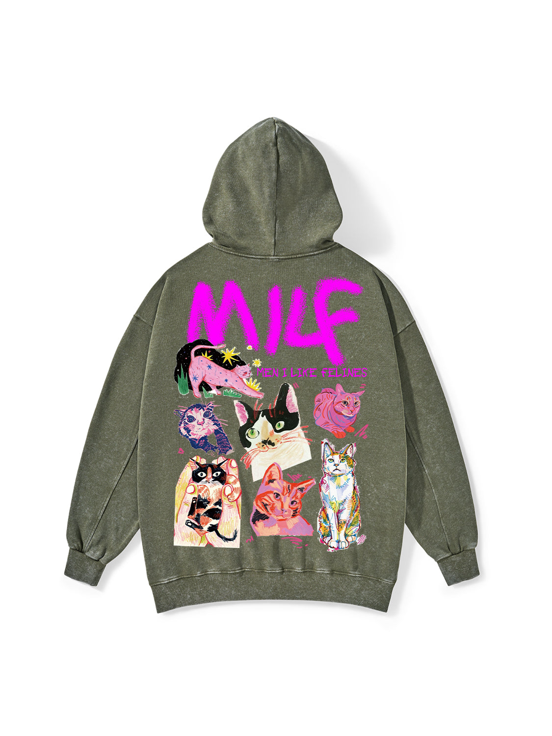 MILF WASHED HOODIE