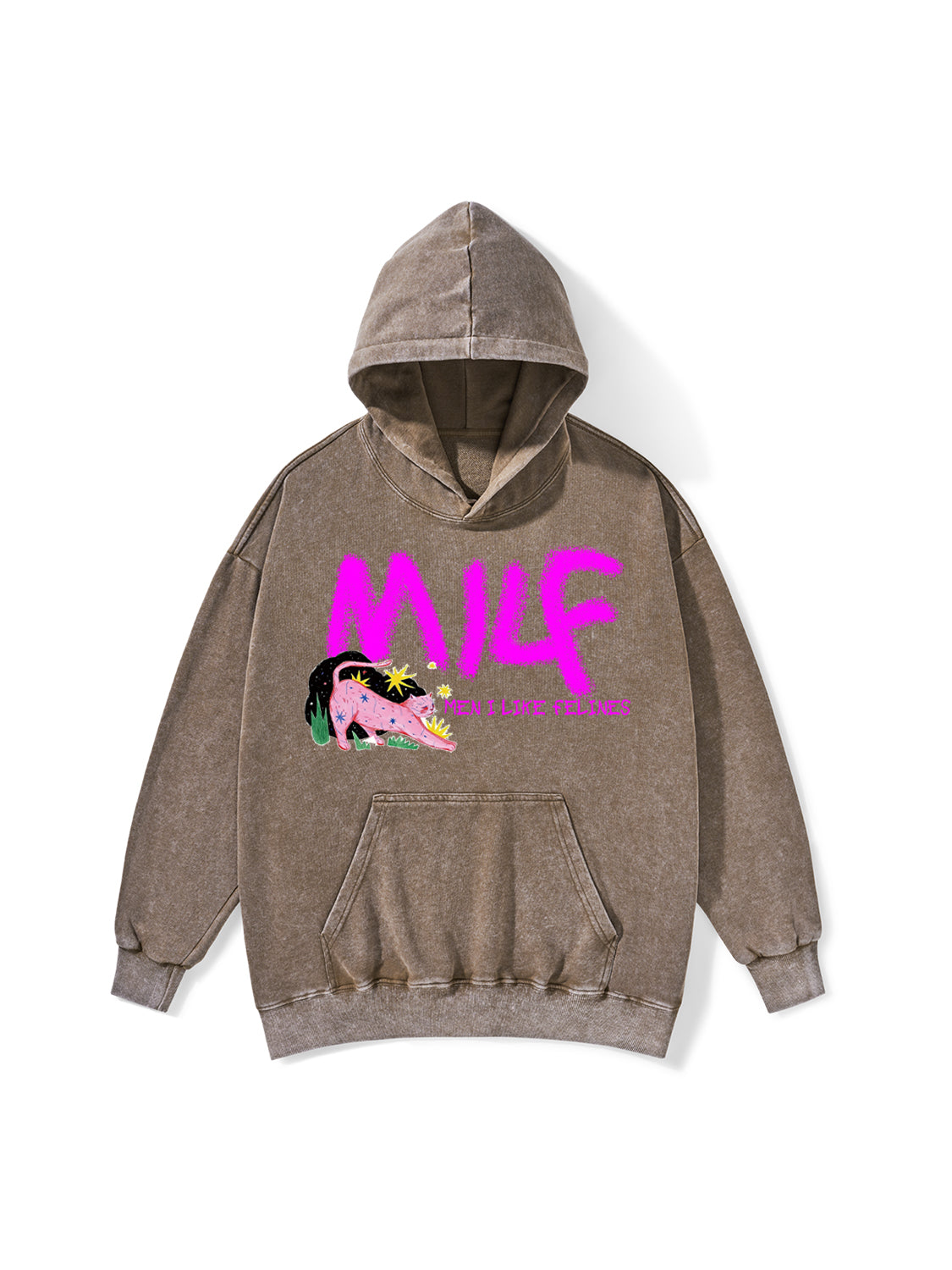 MILF WASHED HOODIE