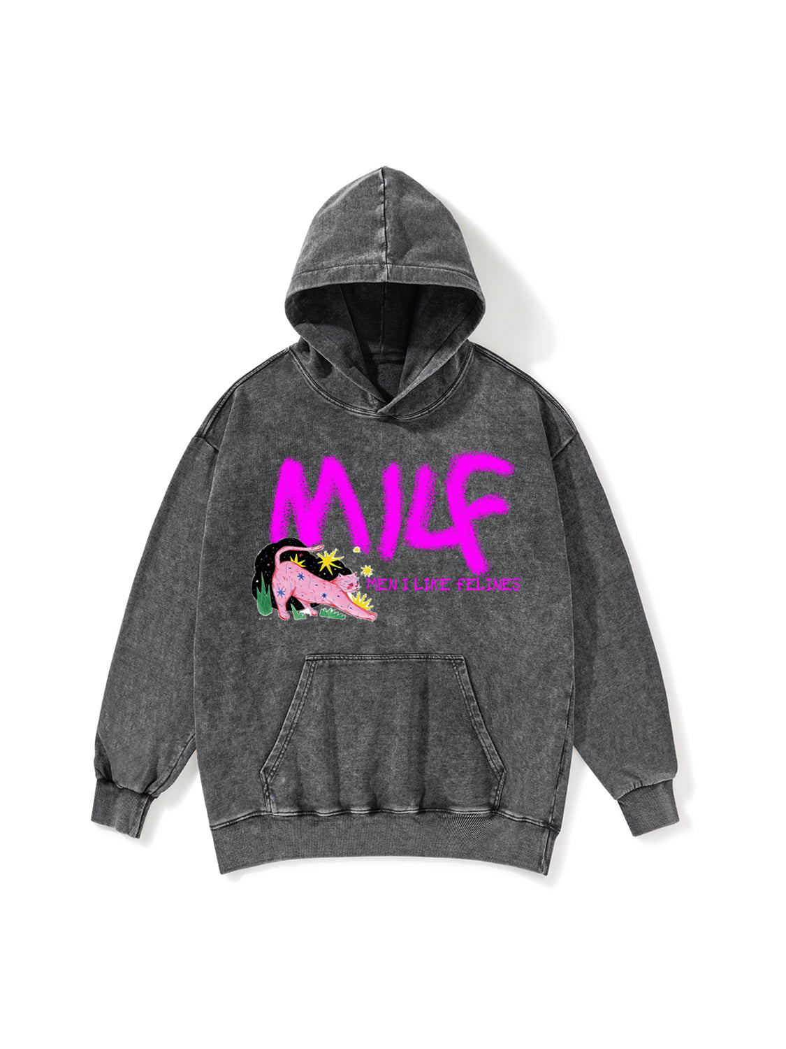 MILF WASHED HOODIE