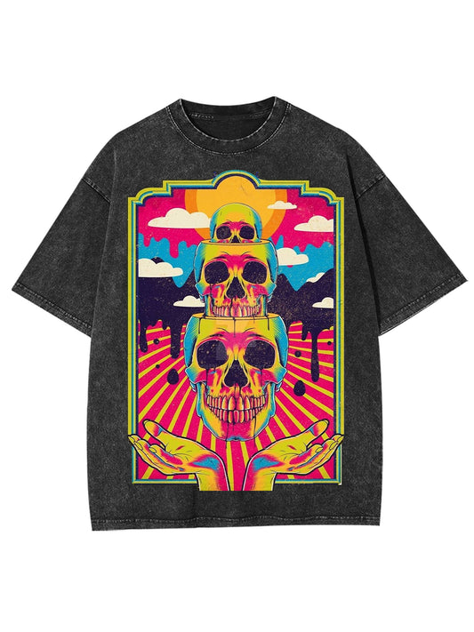 DEAD SKULL WASHED TSHIRT