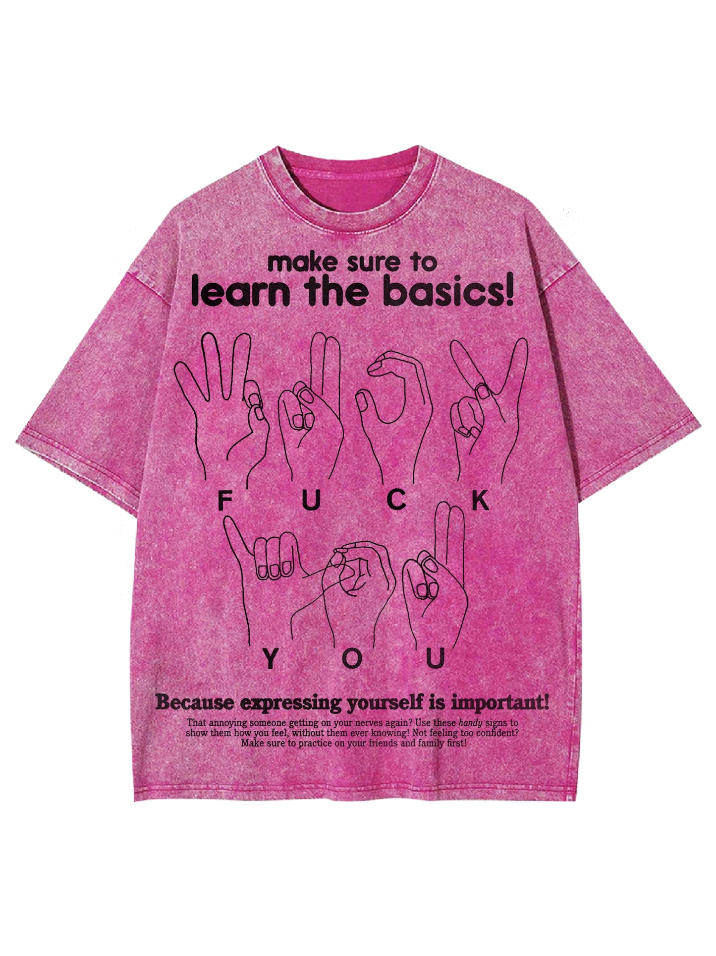 MAKE SURE TO LEARN THE BASICS! WASHED TSHIRT