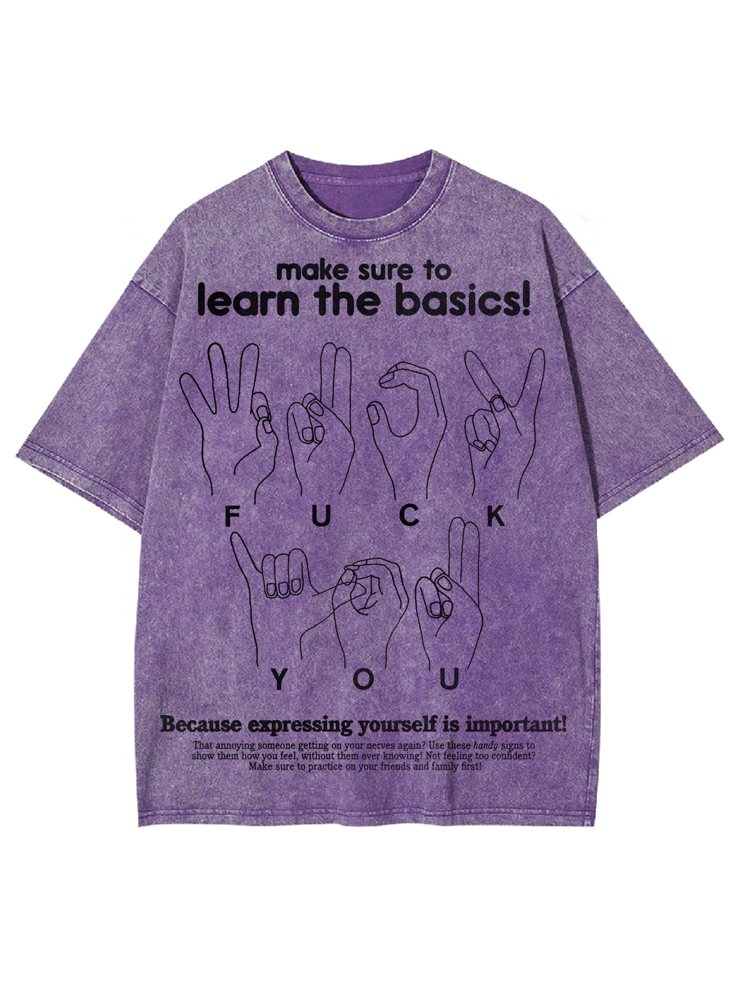 MAKE SURE TO LEARN THE BASICS! WASHED TSHIRT