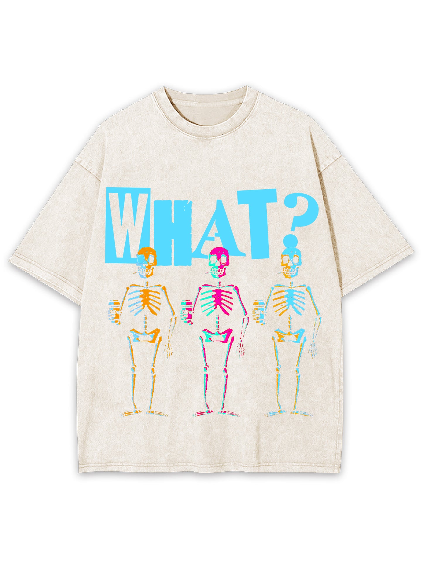 SKULL WASHED TSHIRT