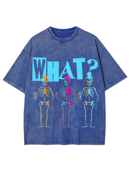 SKULL WASHED TSHIRT