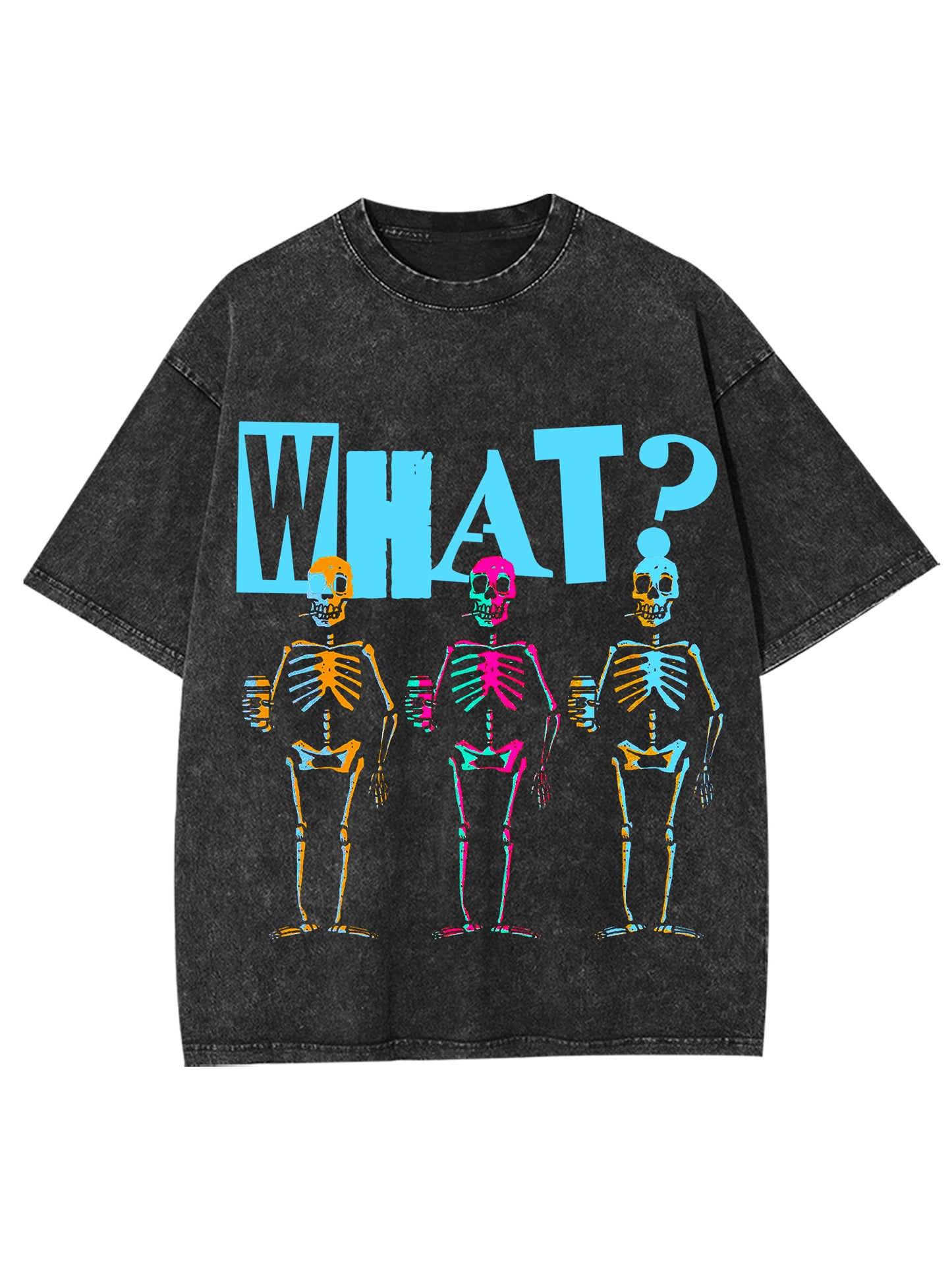 SKULL WASHED TSHIRT