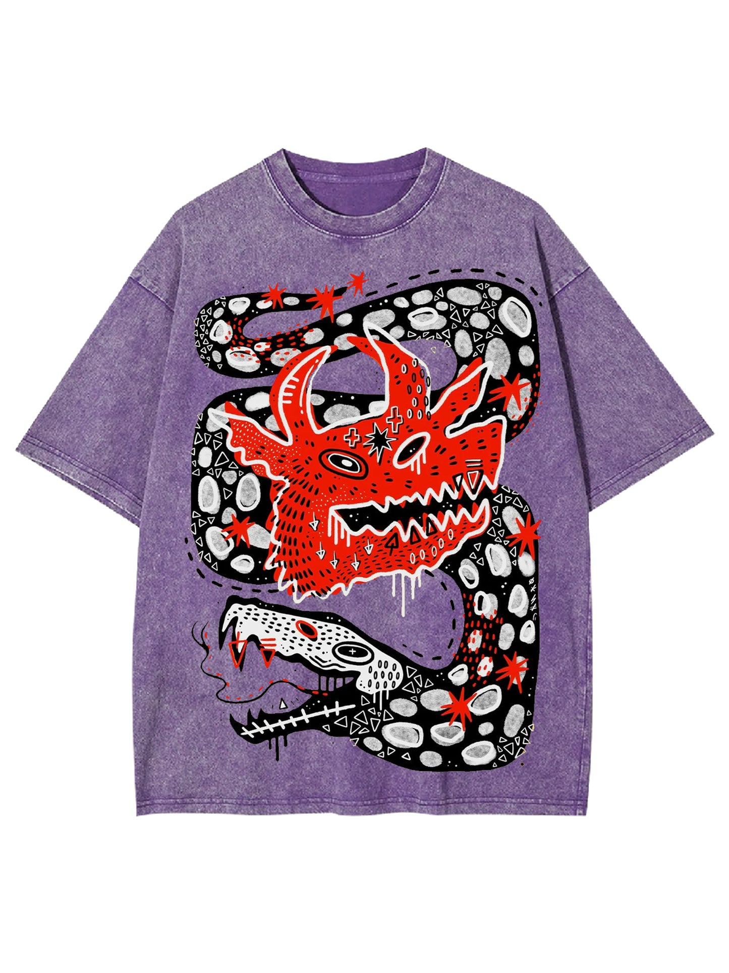 DRAGON WASHED TSHIRT