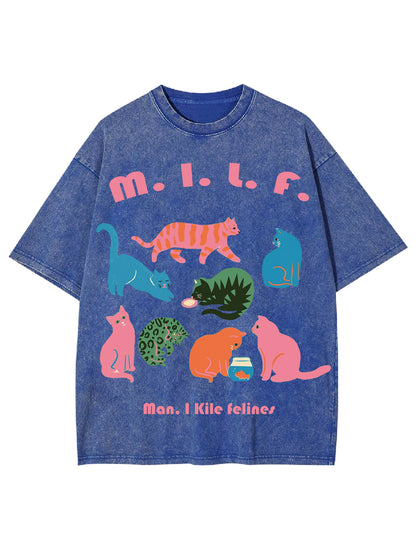 MILF WASHED TSHIRT