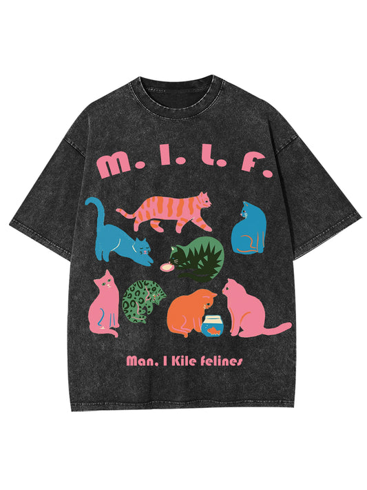 MILF WASHED TSHIRT