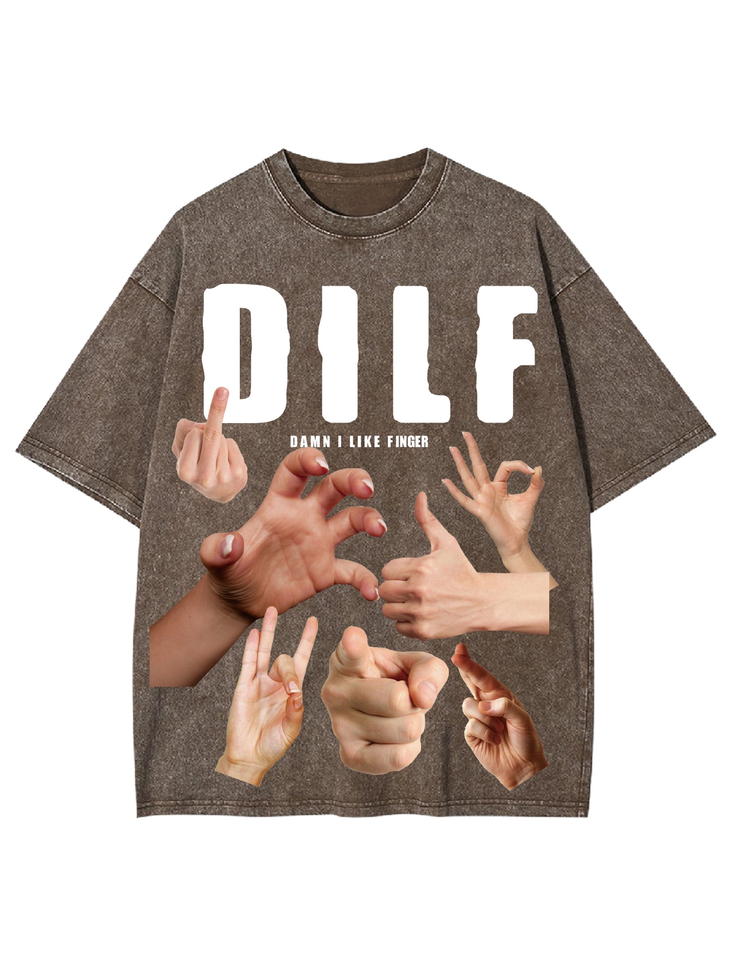 DILF SHIRT WASHED TSHIRT