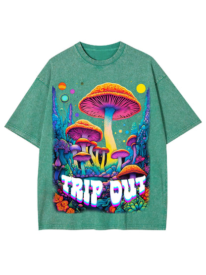 TRIP OUT WASHED TSHIRT