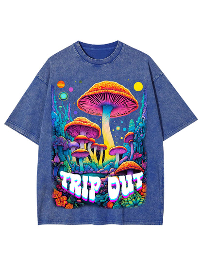 TRIP OUT WASHED TSHIRT