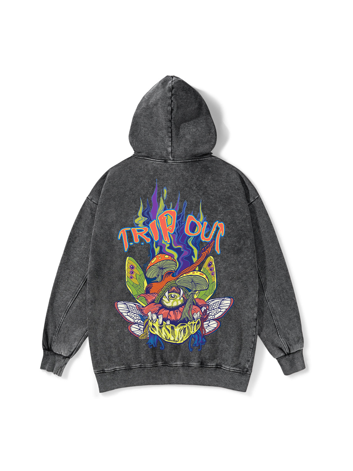 TRIP OUT WASHED HOODIE