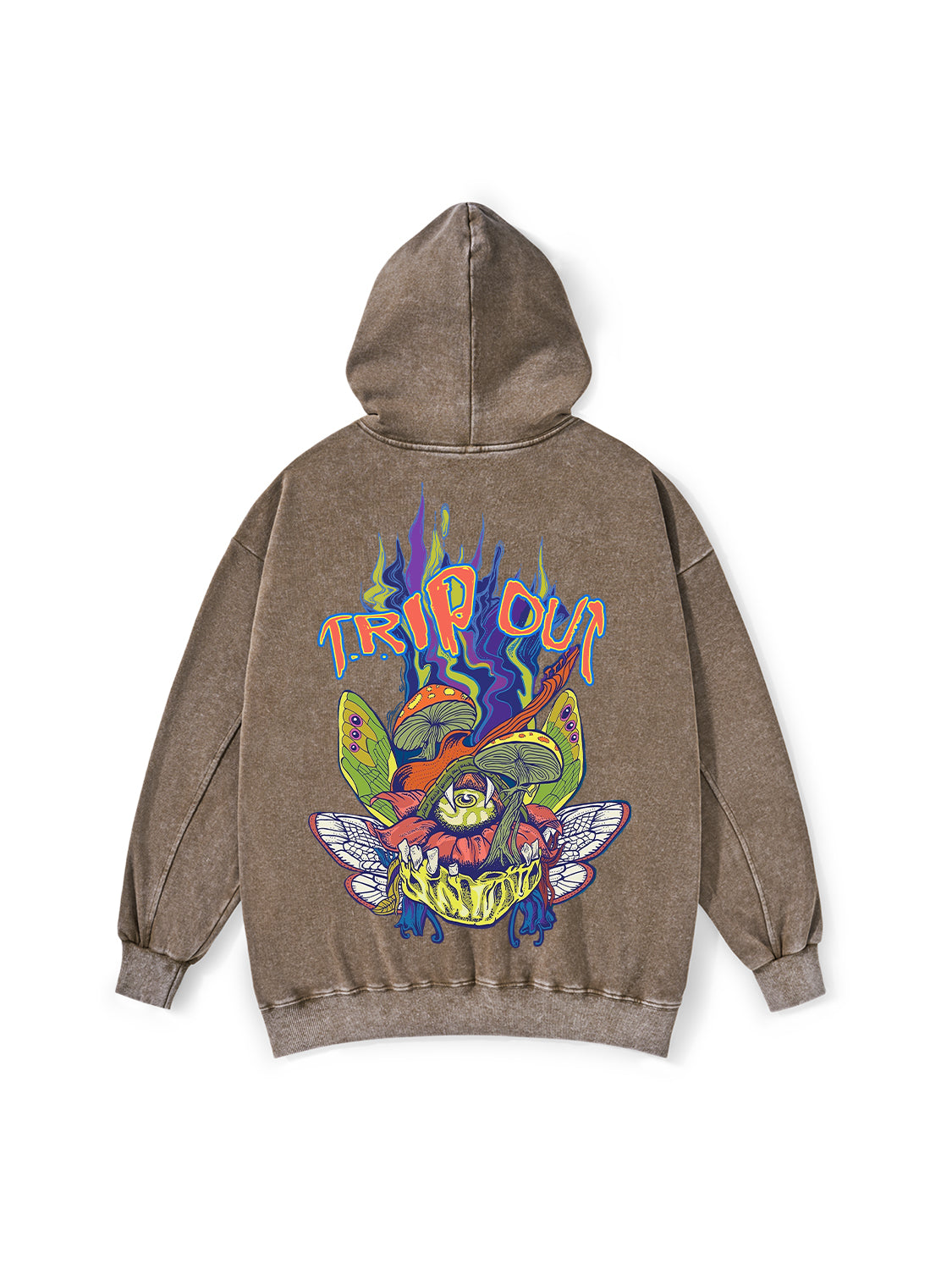 TRIP OUT WASHED HOODIE