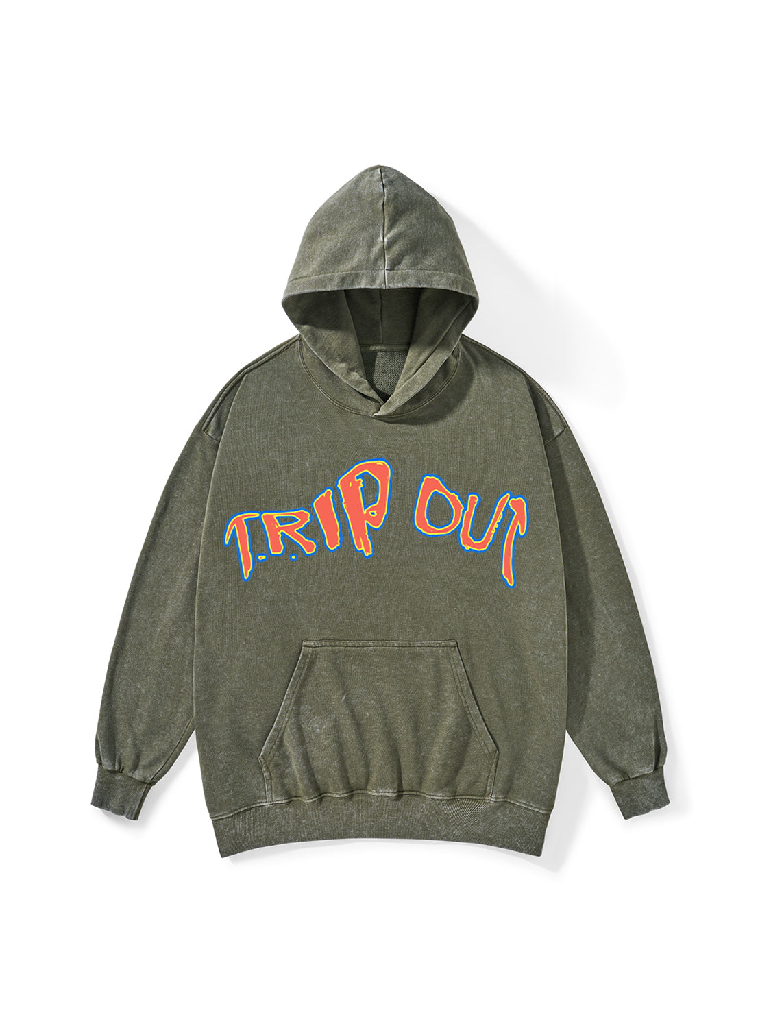 TRIP OUT WASHED HOODIE