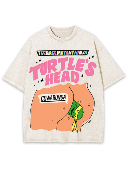 TURTLE'S HEAD WASHED TSHIRT