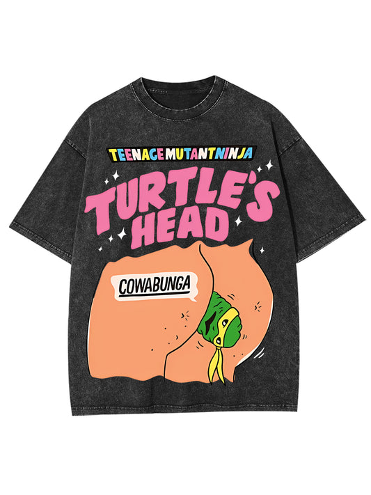 TURTLE'S HEAD WASHED TSHIRT