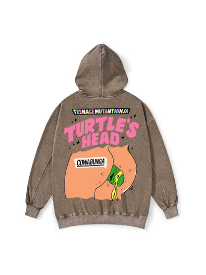 TURTLE'S HEAD WASHED HOODIE